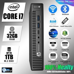 HP Micro Desktop PC i7, 32GB RAM, 1TB SSD