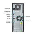 HP 8100 Business High Performance Tower Desktop Computer PC (Intel Core i5 650 3.2G,4G DDR3,500G,DVD,Windows 10 Professional) - Black/Silver - 16VFHPDT0504(Renewed)