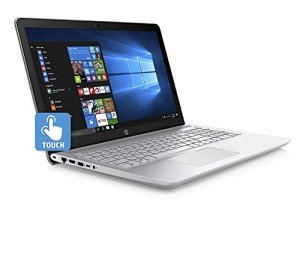 HP 2018 New Pavilion 15.6" HD Touchscreen High Performance Laptop PC, Intel Core i7-7500U Processor 12GB RAM 1TB Hard Drive HDMI WiFi Bluetooth Windows 10 Silver