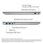 2022 HP High Performance Business Laptop - 17.3" FHD IPS - 11th Intel i7-1165G7 Iris Xe Graphics - 32GB DDR4 - 1TB SSD - Backlit Keyboard - Fingerprint Reader - Silver - Win 10 Pro