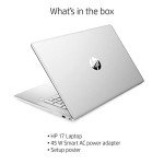 2022 HP High Performance Business Laptop - 17.3" FHD IPS - 11th Intel i7-1165G7 Iris Xe Graphics - 32GB DDR4 - 1TB SSD - Backlit Keyboard - Fingerprint Reader - Silver - Win 10 Pro