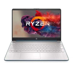 HP 15 Professional Slim High-Performance Laptop in Blue Ryzen 5 6-Core up to 4.0GHz 8GB 256GB SSD 15.6in Full HD BO Audio W11 (15-EF - Renewed)