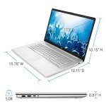 2022 HP High Performance Business Laptop - 17.3" HD+ Touchscreen - AMD Ryzen 5 5500U 6-Core - 16GB DDR4 - 256GB SSD + 1TB HDD WiFi Bluetooth - Windows 11 Pro w/ 32GB USB