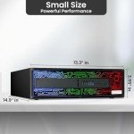 HP 800 G2 RGB Gaming PC Desktop – Intel Core i7 6th Gen, 32GB DDR4 Ram, 1TB SSD, NVIDIA GeForce GTX 1050 Ti 4GB DDR5, New 24 Inch Monitor, Windows 10 Pro – Computer Tower for PC Gamer (Renewed)
