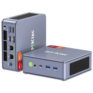 GMKtec Nucbox K6 Gaming Mini PC 32GB DDR5 5600MHz 2TB PCIe4.0 - AMD Ryzen 7 7840HS Mini Desktop Computers with Radeon 780M Graphics 4mn AI Chip - Dual 2.5GbE NIC LAN, Triple Display