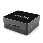 Reatan Mini PC Ryzen 5 5600U AMD Processor(up to 4.2GHz),DDR4 16GB RAM 512GB NVMe M.2 SSD,WiFi 6E BT 5.2,Triple 4K@60Hz Display,Windows 11 Pro Mini Computer，Gigabit Ethernet, USB 3.1, HTPC, Gaming