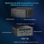 Intel NUC 13 Pro NUC13ANHi7 Arena Canyon Mini PC, Core i7-1360P, 32GB RAM, 2TB SSD, Mini Computers Windows 11 Pro for Business Home Office, Support 8K/4K Quad Display/WiFi 6E/BT 5.3/Thunderbolt 4