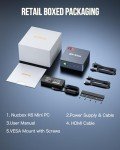 GMKtec Nucbox K6 Gaming Mini PC 32GB DDR5 5600MHz 2TB PCIe4.0 - AMD Ryzen 7 7840HS Mini Desktop Computers with Radeon 780M Graphics 4mn AI Chip - Dual 2.5GbE NIC LAN, Triple Display