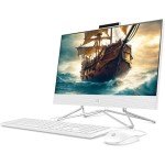 HP New All-in-one Computer | 21.5" FHD Anti-Glare Display | 16GB RAM | 1.5TB SSD (1TB PCIe & P500 500GB External) | Intel Dual-Core Processor | Ethernet (RJ-45) | HDMI | Webcam | Windows 11 Home