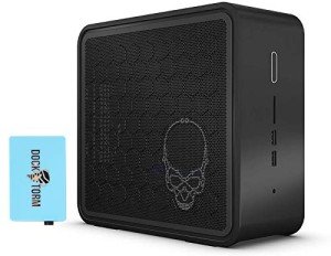 Intel NUC 9 NUC9i7QNX Mini Desktop Black i7-9750H, 64GB RAM, 2TB PCIe SSD, UHD 630, WiFi 6, Bluetooth, 1xHDMI, Win 11 Home with Hub