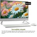 Dell Inspiron 7730 27'' All in One Desktop, Intel Core 7-150U(Beats i7-1260p), 27 inch FHD Touchscreen, 64GB DDR4 RAM, 2TB SSD, NVIDIA GeForce MX570A(Beats GTX 1050 Ti),Keyboard &Mouse, Win11 Pro