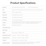 Beelink GTI14 Mini PC with Intel Core Ultra 9 185H(16C/22T), 64GB DDR5 2TB NVMe M.2 SSD Triple Display Output WiFi7, Bluetooth 5.4, Thunderbolt4 W-11 Gaming Business Mini PC