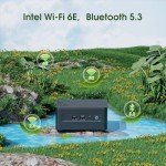 Intel NUC 13 Pro Mini PC, Business Office NUC Intel Core i7-1360P (12C/16T, Up to 5.0GHz), 32GB 3200Mhz DDR4 RAM 2TB PCIe 4.0 NVMe SSD, Support 8K/HDR/4 Screen Display/WiFi6E/BT5.3/Windows 11 Pro