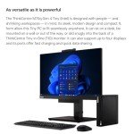 Lenovo ThinkCentre M70q Gen 4 MFF 1L Tiny PC Mini Business Desktop Computer, 13th Gen Intel 16-Core i7-13700T, 32GB DDR4 RAM, 1TB PCIe SSD, WiFi 6, RJ-45, HDMI, DP Port, KB & Mouse, W11P, WE/PGPY