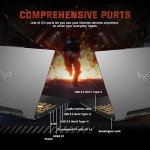 ASUS TUF 15.6" 144Hz FHD IPS Gaming Laptop, Intel i7-13620H, NVIDIA GeForce RTX 4070 GDDR6 8GB, 64GB DDR5, 2TB SSD, Backlit Keyboard, WiFi 6, G-Sync, Win 11 Home, Mecha Grey, 128GB Docking Station Set