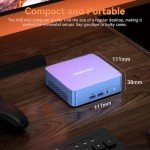 GEEKOM AX7 Pro Mini PC,AMD Ryzen R9-7940HS (8C/16T,up to 5.2GHz) Mini Computers, 32GB DDR5 5600Mhz RAM&2TB PCIe Gen 4 SSD, Mini Desktop Windows 11 Pro, AMD Radeon 780M /WiFi 6E/BT5.2/2.5G LAN