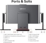 Lenovo ThinkCentre AIO 24" FHD IPS All-in-One Computer, 13th Gen Intel Processor up to 4.4 GHz, 32GB DDR5 RAM, 2TB PCIe SSD, Wi-Fi 6, USB-C, HDMI in&Out, KB&Mouse, Windows 11 Pro