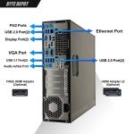 HP i7 Desktop PC, 64GB RAM, 8TB SSD