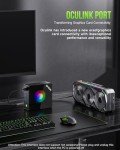 GMKtec Mini Computers AMD Ryzen 9 8945HS (Turbo 5.1GHz) 32GB DDR5 2TB SSD, Gaming PC Oculink, Dual NIC LAN 2.5G, WiFi 6, USB3.2, USB-C 4.0, BT5.2, DP, HDMI, Dual FanNucbox K11
