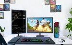 HP RGB G3 Gaming Desktop PC i5-6th 16GB 1TB SSD 2TB HDD 22" LED NVIDIA GTX Win10
