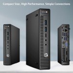 HP Tiny Desktop Micro Computer Intel i5-6500T 32GB Ram 2TB SSD Wi-Fi Win 10 PC