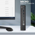 HP Tiny Desktop Micro Computer Intel i5-6500T 32GB Ram 2TB SSD Wi-Fi Win 10 PC
