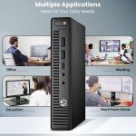 HP Tiny Desktop Micro Computer Intel i5-6500T 32GB Ram 2TB SSD Wi-Fi Win 10 PC