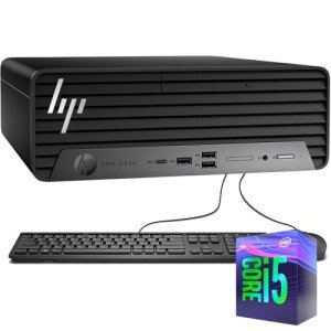 HP Compact Core-i5 Business Desktop • 16GB RAM • 1TB Storage | ProDesk 400 G9 Small Form Factor, 512GB SSD w/ 512GB External, Support 4K, Type-C, RJ-45, Wired Keyboard and Mouse, Windows 11 Pro