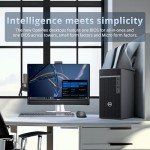 Dell OptiPlex 3000 Tower Business Desktop, Intel i5-12500, 64GB RAM, 2TB PCIe SSD, Intel UHD Graphics 770, DVDRW, Ethernet, WiFi Adapter, Keyboard & Mouse, Win 11 Pro, Black