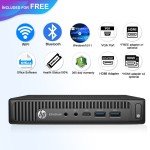 HP Micro Desktop Computer PC i7, Up to 32GB RAM, 1TB SSD, Windows 10/11 WiFi