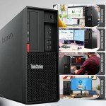 Lenovo Tower Desktop PC Intel i5-8500 64GB 2TB SSD 2TB HDD Built-in Wi-Fi Win 11