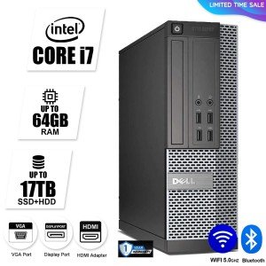DELL i7 Desktop PC with 64GB RAM and 17TB SSD
