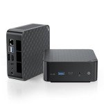 Beelink SER6 MAX Mini PC, AMD Ryzen 9 6900HX (8C/16T, up to 4.9GHz), 32GB DDR5 RAM 1TB PCle4.0 SSD, SER6 Pro Mini Gaming Computer Support 4K@144Hz/Triple Display/WiFi6/BT5.2/RJ45 2.5G/HDMI+DP/USB4