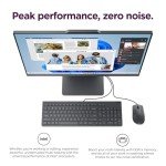 Lenovo ThinkCentre All-in-One Desktop Computer, 24" FHD IPS Display, 5-core Intel U300 Processor, 32GB DDR5, 2TB SSD, USB-C, Wi-Fi 6, HDMI in&Out, Wired KB&Mouse, Windows 11 Pro