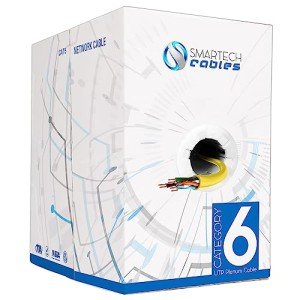 1000ft CAT6 Plenum Ethernet Cable - Yellow