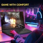ASUS TUF A16 16'' FHD 165Hz Gaming Laptop, AMD Ryzen 7-7735HS, Radeon RX7700S Graphics, 64GB DDR5 RAM, 2TB SSD, RGB Backlit Keyboard, Wi-Fi 6, Webcam, Black, Win 11 Pro, 32GB USB Card