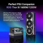 ASUS ROG Astral GeForce RTX™ 5080 OC Edition Gaming Graphics Card (PCIe® 5.0, 16GB GDDR7, HDMI®/DP 2.1, 3.8-Slot, 4-Fan Design, Axial-tech Fans, Patented Vapor Chamber, Phase-Change GPU Thermal pad)
