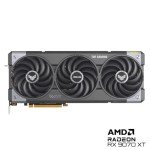 ASUS TUF Gaming Radeon RX 9070 XT OC Edition 16GB GDDR6 Gaming Graphics Card (PCIe® 5.0, 16GB GDDR6, HDMI/DP 2.1, 3.125-slot, Military-Grade Components, Protective PCB Coating, axial-tech Fans)