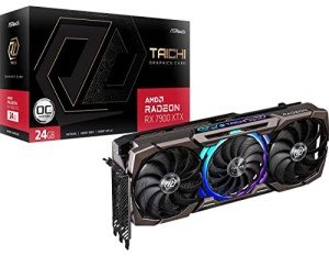 ASRock RX7900XTX TC 24GO AMD Radeon™ RX 7900 XTX Taichi 24GB OC Graphics Card