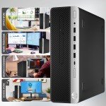 HP i5-8500 Desktop PC 64GB RAM 2TB SSD
