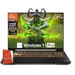 ASUS TUF A16 Gaming Laptop, Radeon RX 7700S 8 GB(Beats RTX 4060), AMD Ryzen 7 7735HS(Up to 4.75 GHz, Beats i7-13620H), 16" FHD 165 Hz, 64 GB DDR5, 2 TB SSD, Wi-Fi 6, Windows 11 Pro, Office 2024