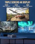 GMKtec M3 Plus Mini PC with Intel Core i9 12900HK(14C/20T 5.0 GHz), 32GB DDR4 RAM+1TB NVMe SSD, Mini Desktop Computer Triple 4K Display, WiFi 6, BT5.2, USB-C