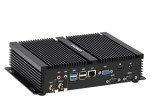 KINGDEL Fanless Desktop PC, i7 12th Gen. 10 Cores CPU Office Computer, 64GB RAM, 2TB NVMe SSD, 2xUSB 3.0, HD Port, VGA, 2xCOM RS232, HTPC, Silent Working