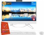 HP Touchscreen Business All-in-One Desktop Computer, 23.8" FHD, Free Microsoft Office 2024, Intel 6-Core i3-1215U, 64 GB RAM, 2 TB SSD, UHD Graphics, FHD IR Webcam, Wired KB & Mouse, Windows 11 Pro