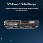 ASUS Prime Radeon™ RX 9070 OC Edition Graphics Card (PCIe 5.0, HDMI/DP 2.1, 2.5-Slot Design, axial-tech Fans, Dual Ball Fan Bearings, Dual BIOS, GPU Guard)