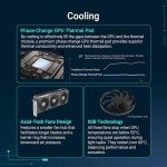 ASUS Prime Radeon™ RX 9070 OC Edition Graphics Card (PCIe 5.0, HDMI/DP 2.1, 2.5-Slot Design, axial-tech Fans, Dual Ball Fan Bearings, Dual BIOS, GPU Guard)