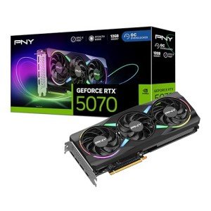 PNY GeForce RTXâ„¢ 5070 ARGB Overclocked Triple Fan