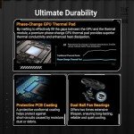ASUS TUF Gaming Radeon RX 9070 XT OC Edition 16GB Gaming Graphics Card (16GB GDDR6, PCIe 5.0, HDMI, DisplayPort 2.1, 3.125 Slot, Axial Fans, PCB Protective Coating)