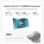 Beelink EQI12 Mini PC with Intel i7 and 24GB RAM