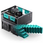 JONSBO N5 E-ATX NAS PC Case with Wood Finish